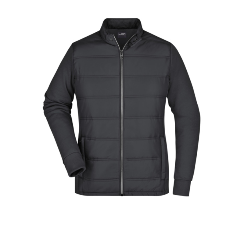 Ladies´ Hybrid Sweat Jacket Miniaturansicht